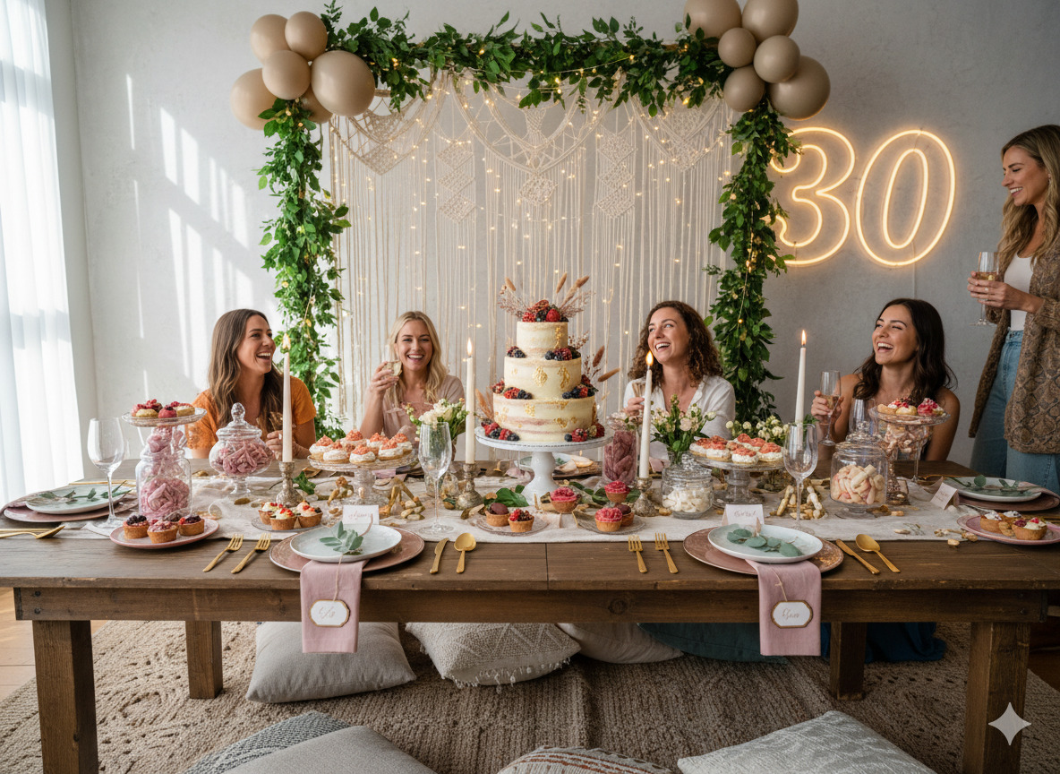 Birthday party styling and decoration